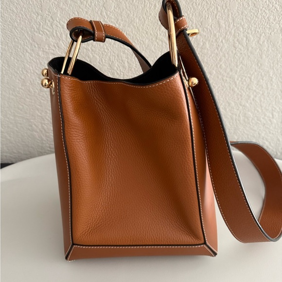Strathberry Tan Crossbody Bag Midi Size - Picture 12 of 12
